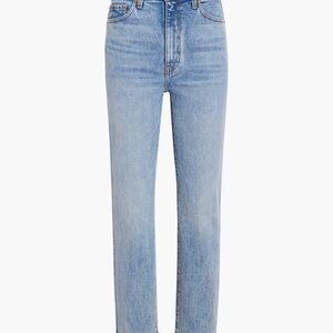 KHAITE Light Blue Straight Leg Jeans